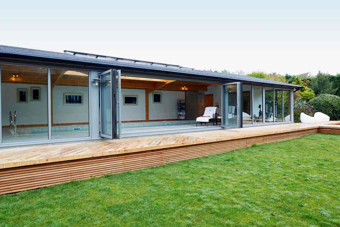 aluminium bi fold door origin London